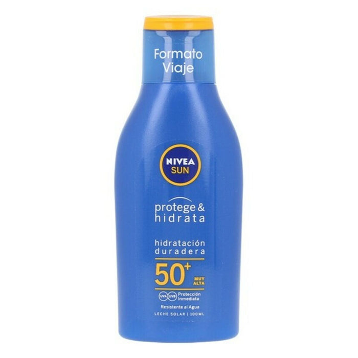 Zonnemelk Sun Protege & Hidrata  Nivea 50 (100 ml)