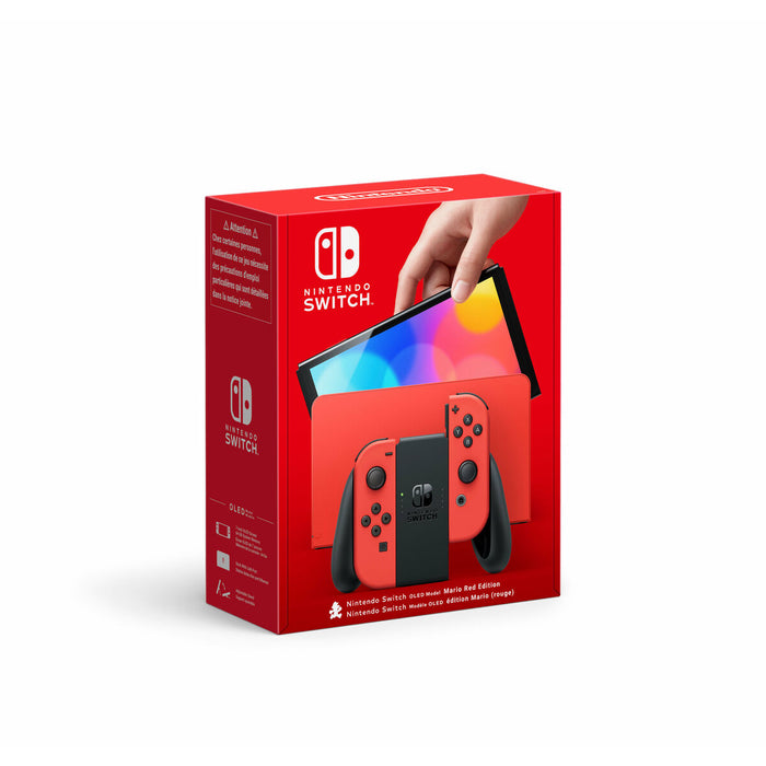 Nintendo Switch OLED Nintendo ED MARIO Rood