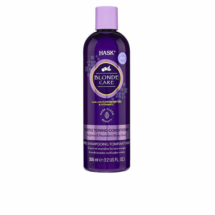 Kleurneutraliserende Conditioner HASK Blone Care Blond Haar (355 ml)