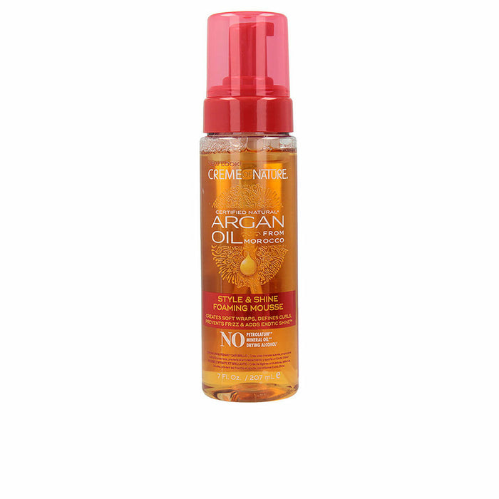 Fixatie Mousse Creme Of Nature ARGAN OIL 207 ml