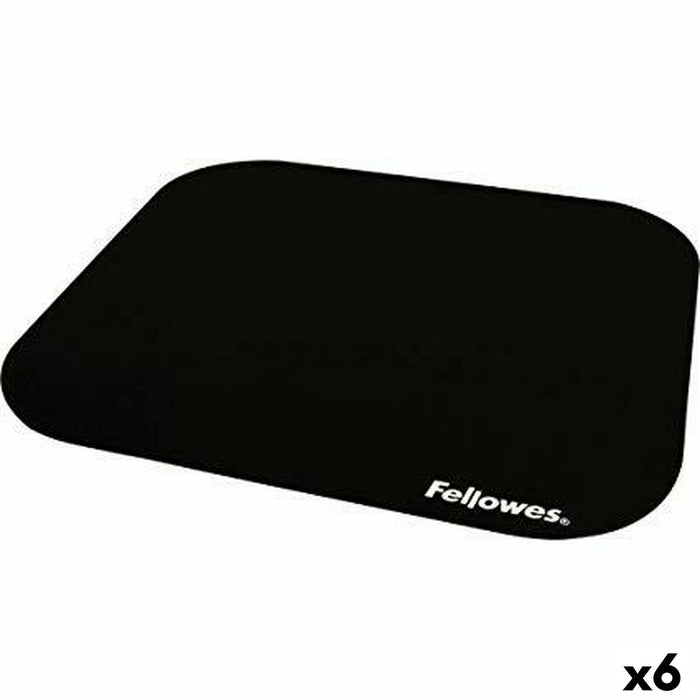 Antislipmat Fellowes    Zwart Polyester Natuurlijk rubber (6 Stuks)