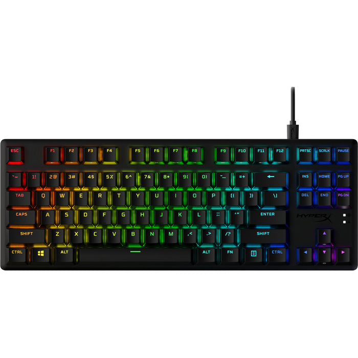 Gaming Keyboard Hyperx 639N7AA#ABE Zwart Qwerty Spaans