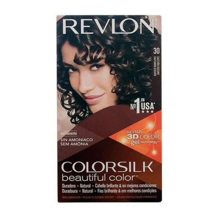 Haarkleur Zonder Ammoniak Colorsilk Revlon Colorsilk (1 Stuks)