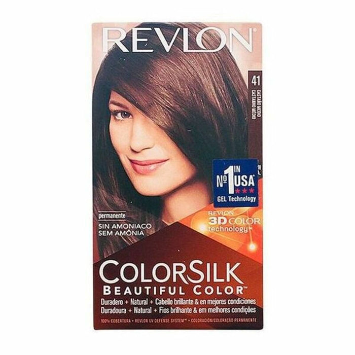 Haarkleur Zonder Ammoniak Colorsilk Revlon 5417 (1 Stuks)