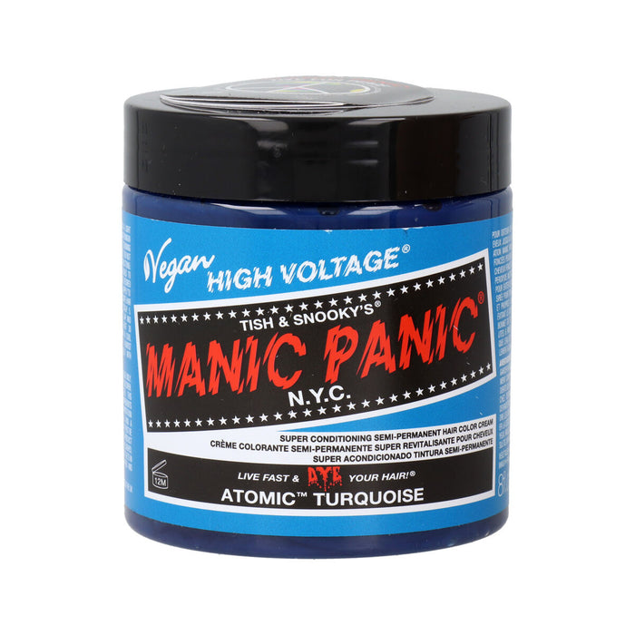 Semi-permanente kleurstof Manic Panic Panic High Turkoois (237 ml)