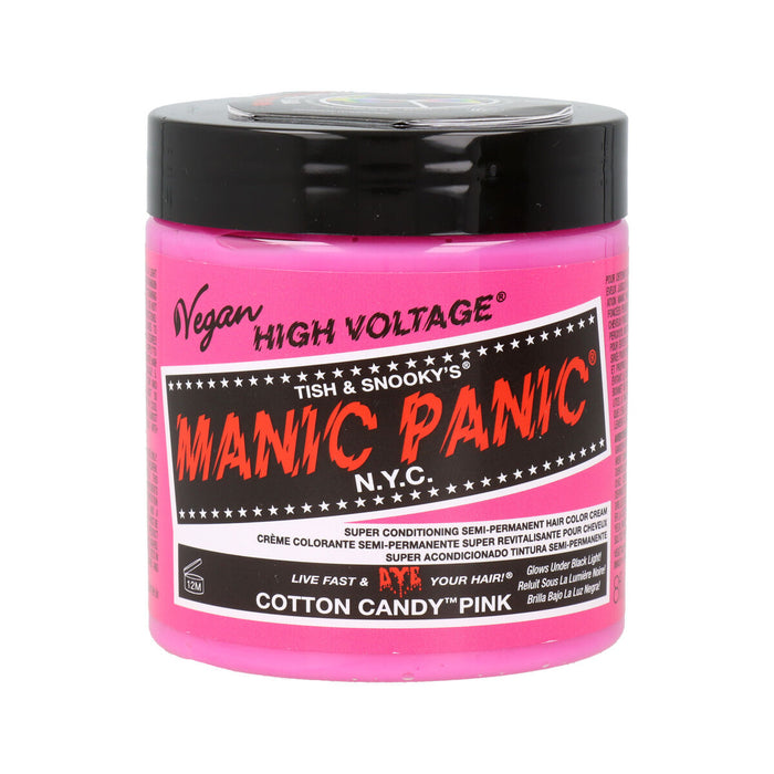 Semi-permanente kleurstof Manic Panic Panic High Roze Veganistisch (237 ml)