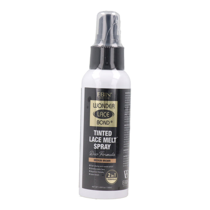 Pruikverf Ebin New York Tinted Lace Melt Medium Brown 100 ml