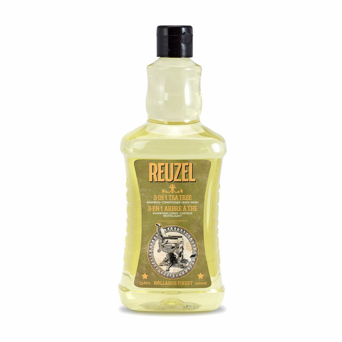 Shampoo, Conditioner en Douchegel 3-N-1 Tea Tree Reuzel 3-N-1 Tea Tree