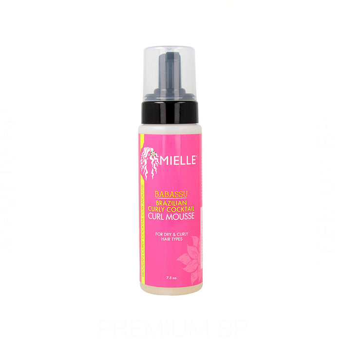 Niet-zuiverende Conditioner Mielle Babassu Brazilian Curly Cocktail 220 ml Krullend haar
