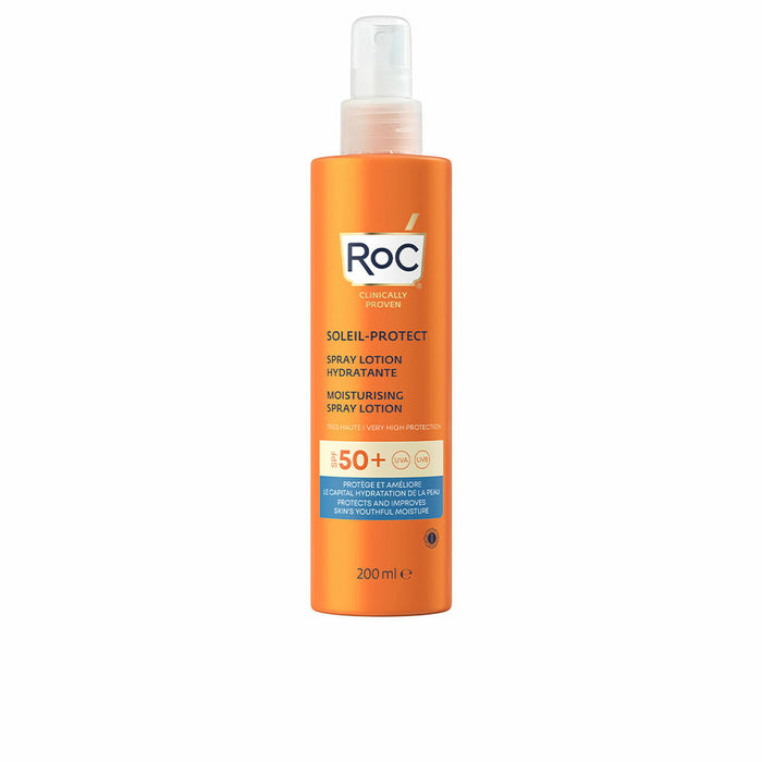 Zon Protector Spray Roc Hydraterend SPF 50 (200 ml)