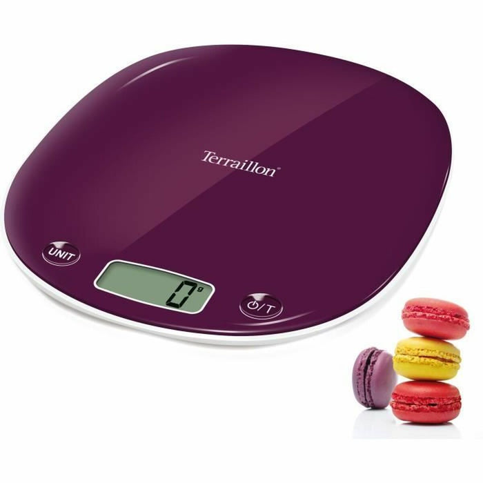 keukenweegschaal Terraillon Macaron Paars 5 kg