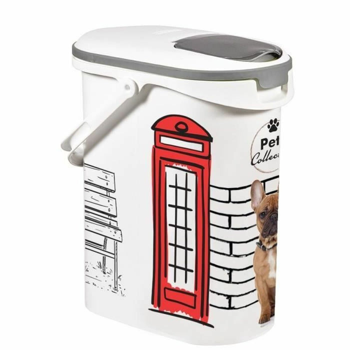 Jerrycan voor dierenvoer Curver Pets Collection Wit 10 L