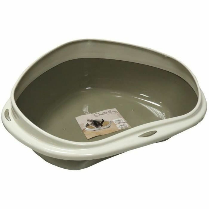 Kattenbak Aimé Beige Taupe Plastic