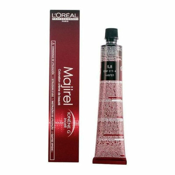 Permanente Kleur Majirel L'Oreal Professionnel Paris LMAJ58 (50 ml) Nº 5,8 50 ml