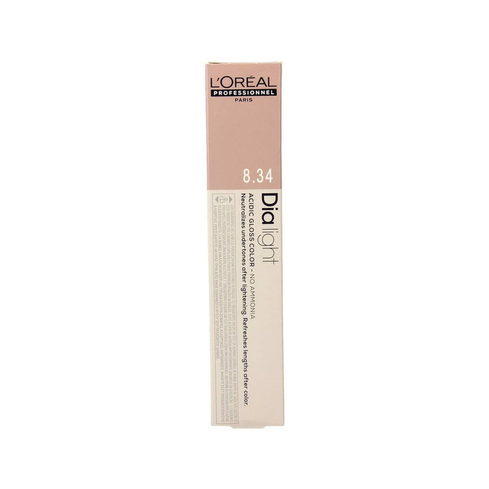Haarkleur Zonder Ammoniak L'Oreal Professionnel Paris Dia Light Nº 8.34 Nº 8,34 50 ml
