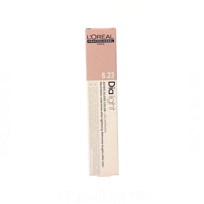 Permanente kleurcrème L'Oreal Professionnel Paris 3474637005023 Geen ammoniak Nº 6,23 50 ml