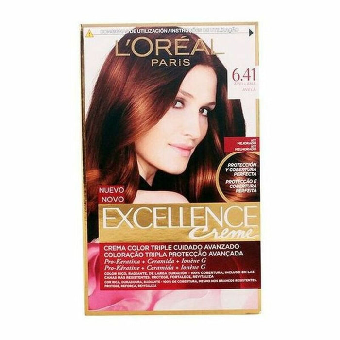 Permanente Kleur Excellence L'Oreal Make Up Excellence Nº 9.0-rubio muy claro Nº 8.0-rubio claro 192 ml
