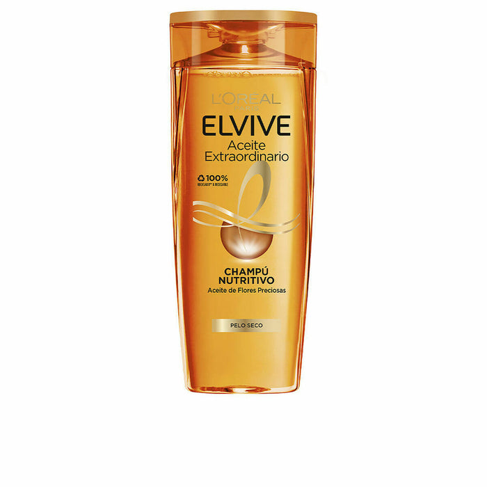 Droge Shampoo L'Oreal Make Up Elvive Aceite Extraordinario Haarolie 370 ml