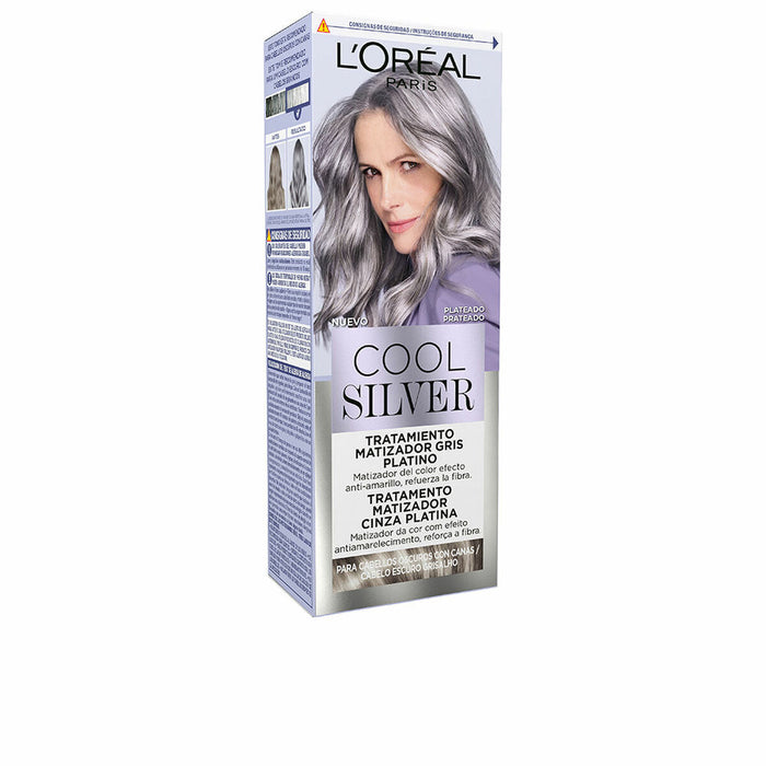Kleurbasis L'Oreal Make Up COOL SILVER Zilverkleurig (1 Stuks)
