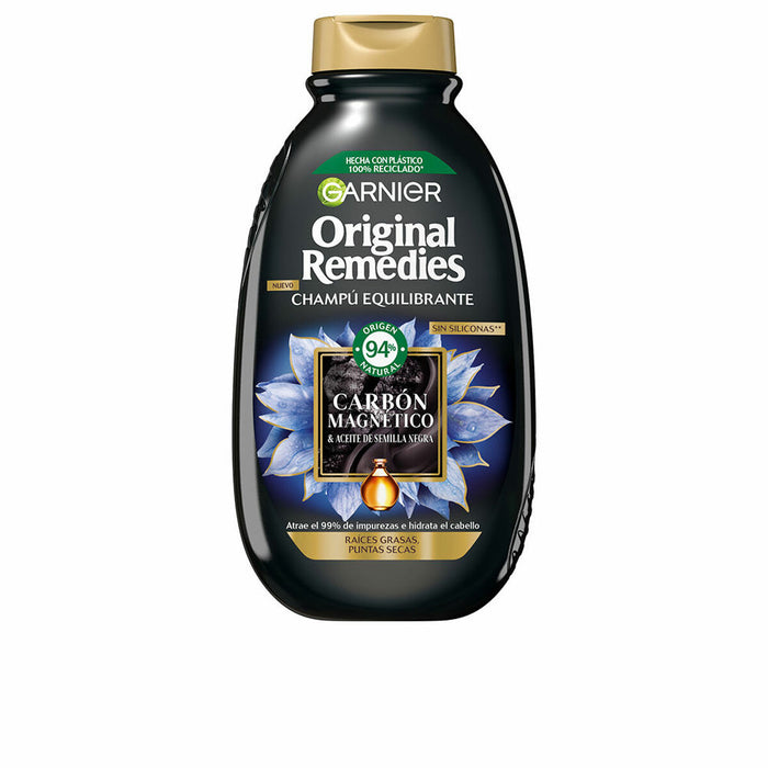 Shampoo Garnier Original Remedies Balancerende Magnetische koolstof (250 ml)