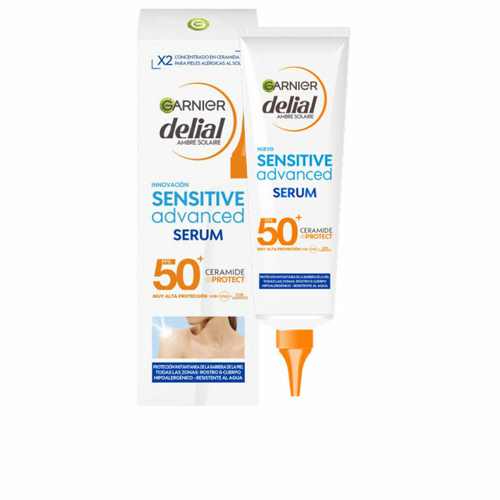 Lichaamsserum Garnier Sensitive Advanced Zonnebrandcrème SPF 50+ 125 ml