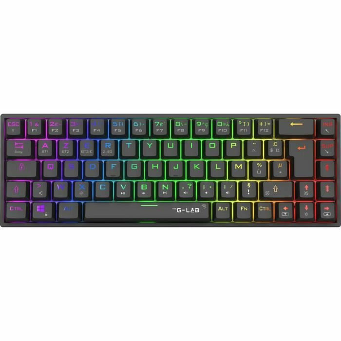 Gaming Keyboard The G-Lab KEYZ TITAN Zwart AZERTY