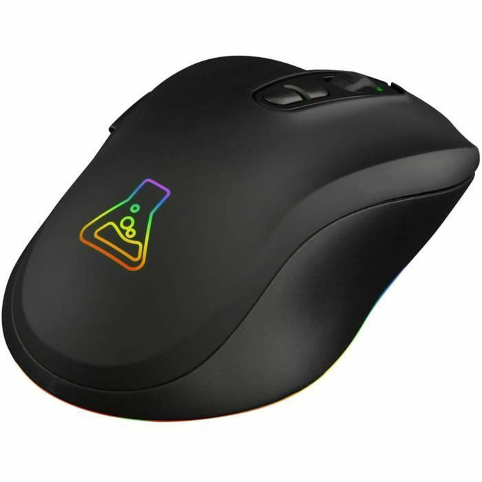 Wireless muis The G-Lab KULT-KRYPTON Zwart