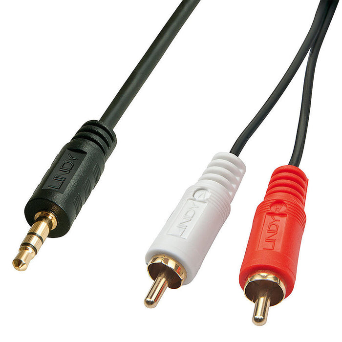 Audiokabel LINDY 35687 Zwart 20 m