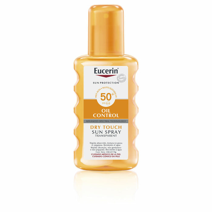 Body Zonnebrandspray Eucerin Transparant SPF 50 (200 ml)