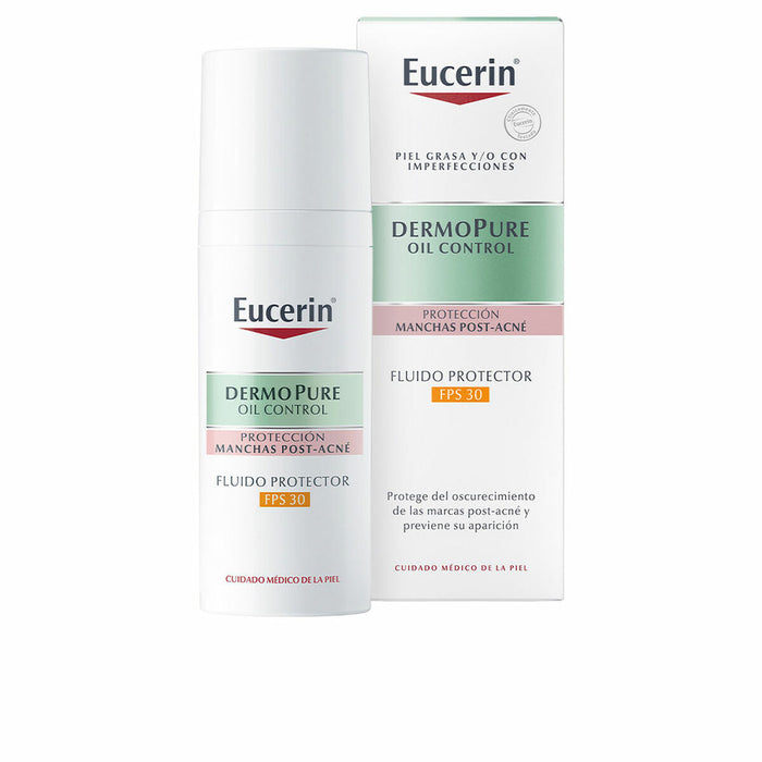 Anti Bruine vlekken Zonnebrandlotion Eucerin Dermopure Anti-Imperfecties 50 ml Spf 30