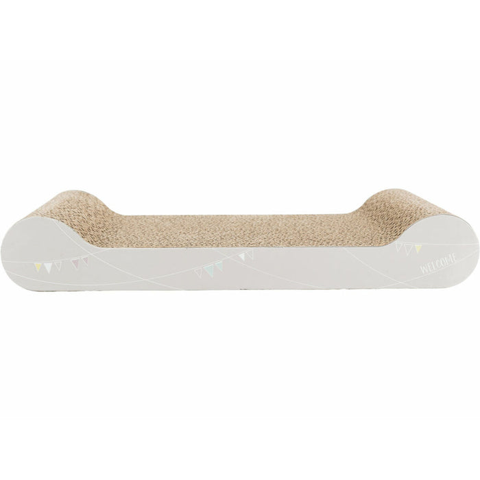 Scratching Post for Cats Trixie Light grey 38 × 6 × 18 cm
