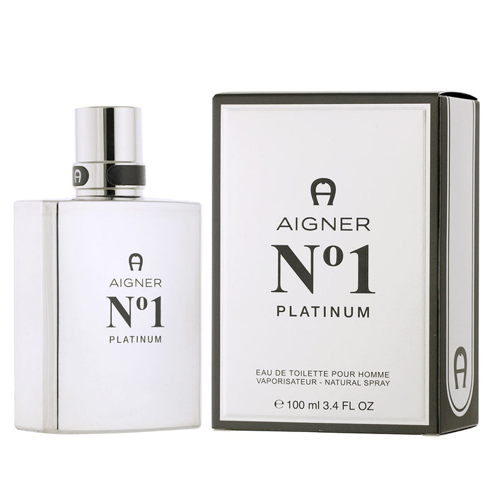 Herenparfum Aigner Parfums EDT Aigner No 1 Platinum 100 ml