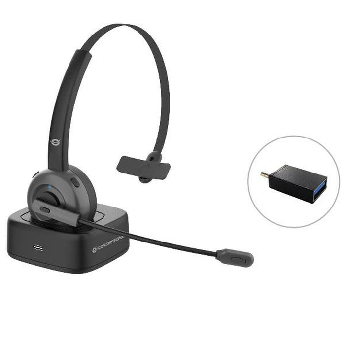 Headphones Conceptronic POLONA03BD Black