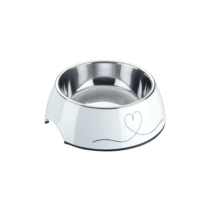 Voerbak voor honden Hunter Valencia Wit 160 ml