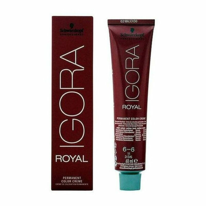 Permanente Kleur Igora Royal Schwarzkopf 1047 6-6 Nº 6-6 Nº 9.0-rubio muy claro Nº 8.0-rubio claro 60 ml
