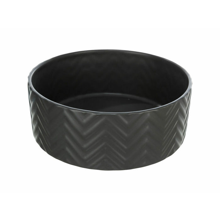 Voerbak voor honden Trixie T25022 Zwart Ø 20 cm 1,6 L