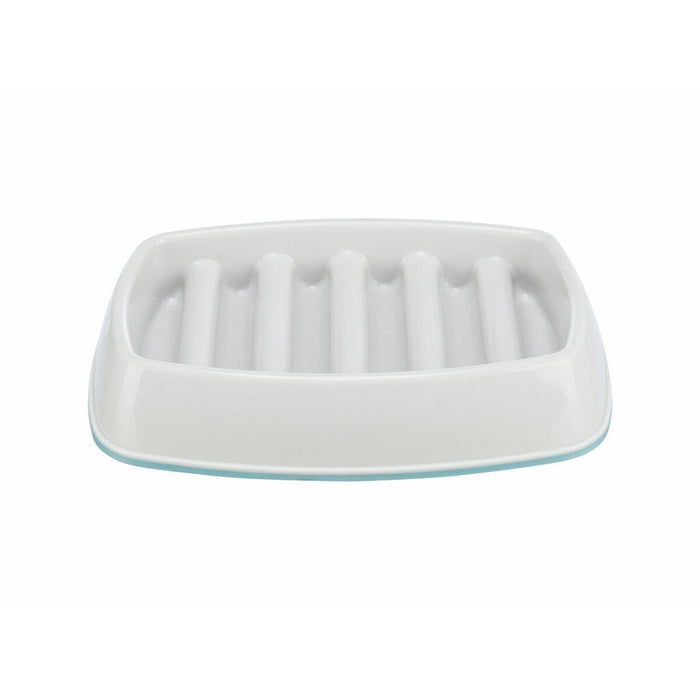 Voerbak voor honden Trixie Slow Feeding Grijs Ø 11 cm Ø 9 cm 250 ml 300 ml 46 × 11 × 30 cm