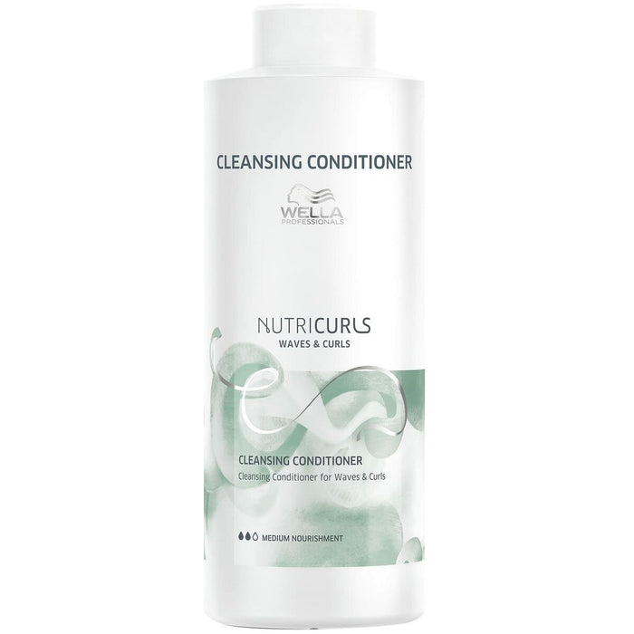 Conditioner voor Gedefinieerde Krullen Wella Nutricurls 1 L