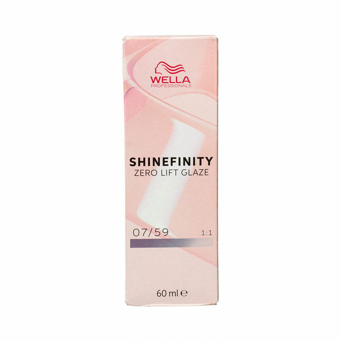 Permanente kleur Wella Shinefinity Nº 07/59 (60 ml)