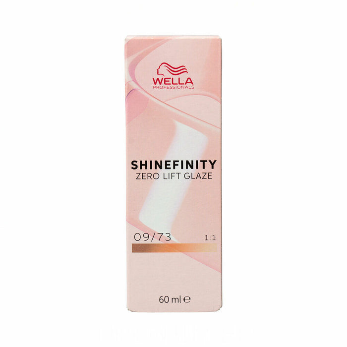 Permanente Kleur Wella Shinefinity color Nº 09/73 60 ml
