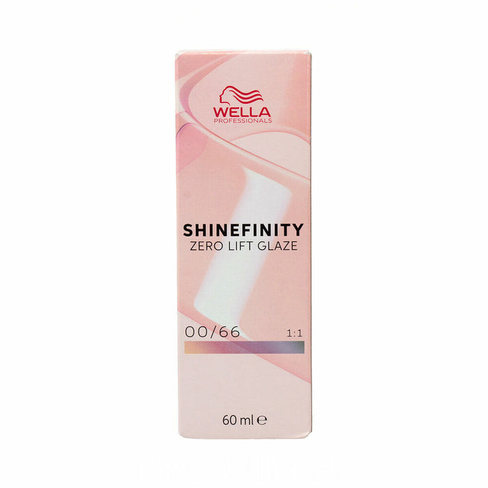 Permanente kleur Wella Shinefinity Nº 00/66 (60 ml)