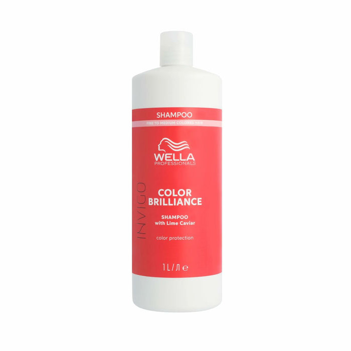 Kleur Revitaliserende Shampoo Wella Invigo Color Brilliance Gekleurd Haar Fijn haar 1 L