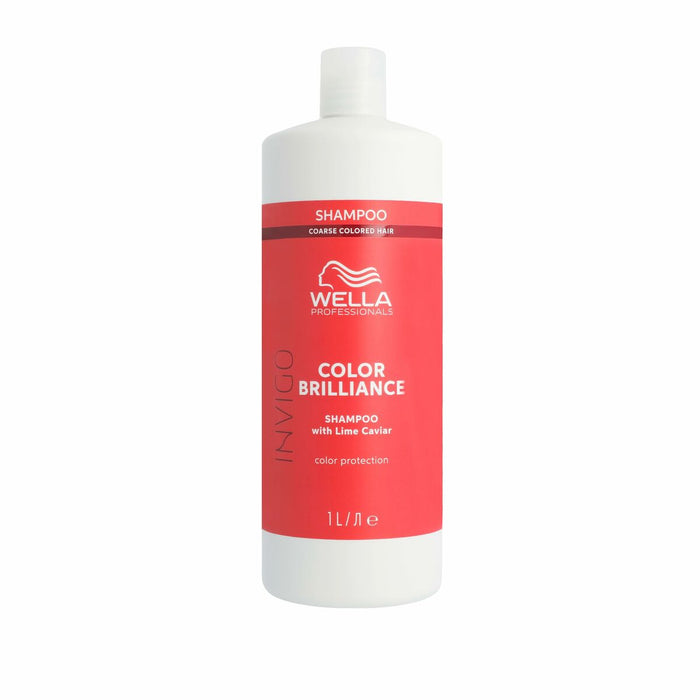 Kleur Revitaliserende Shampoo Wella Invigo Color Brilliance Gekleurd Haar Dik haar 1 L
