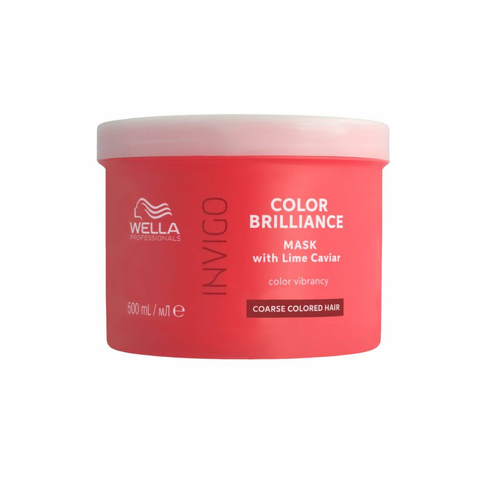 Revitaliserend Masker Wella Invigo Color Brilliance Gekleurd Haar Dik haar 500 ml