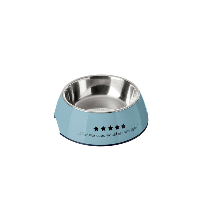 Voerbak voor honden Hunter Mayfair Blauw 350 ml