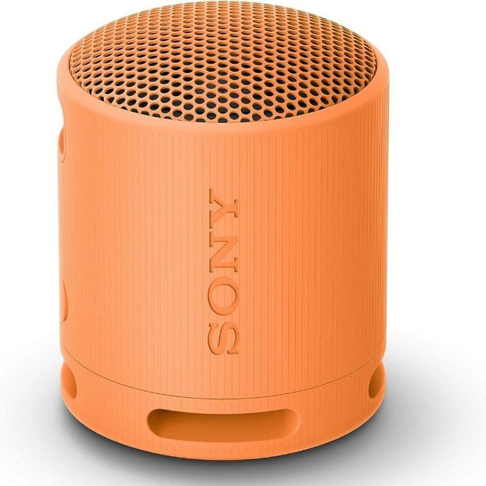 Dankzij de draagbare Bluetooth®-luidsprekers Sony XB100 Oranje