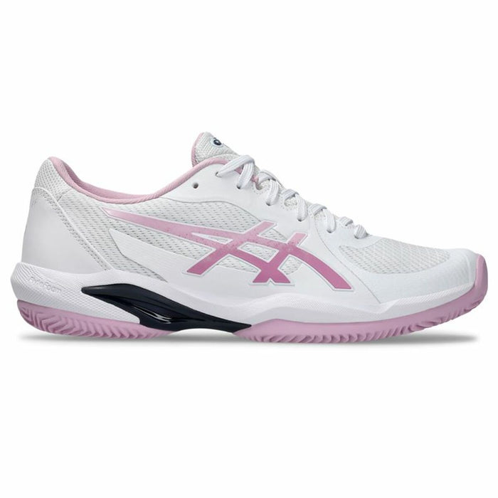 Dames Tennisschoenen Asics Solution Swift Ff 2 Clay Wit Roze