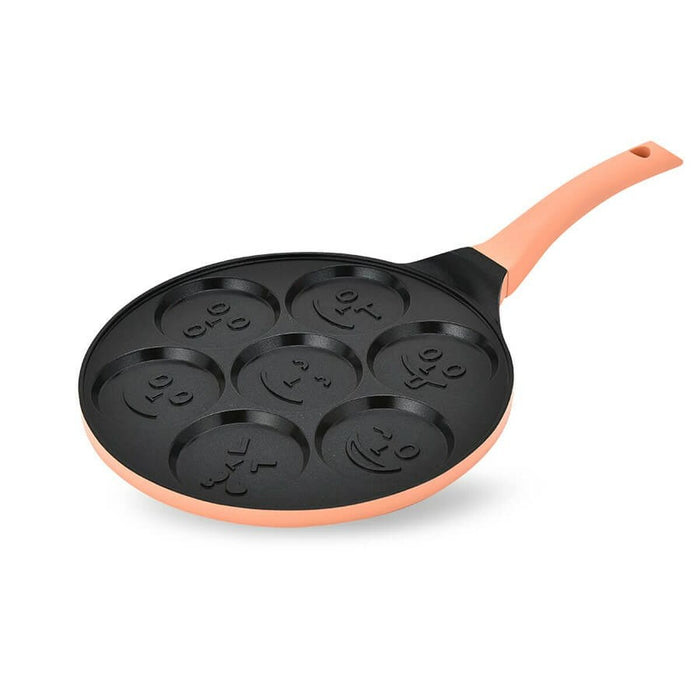 Pan Feel Maestro MR-1222-B SMILE Zwart Oranje Aluminium Ø 26 cm