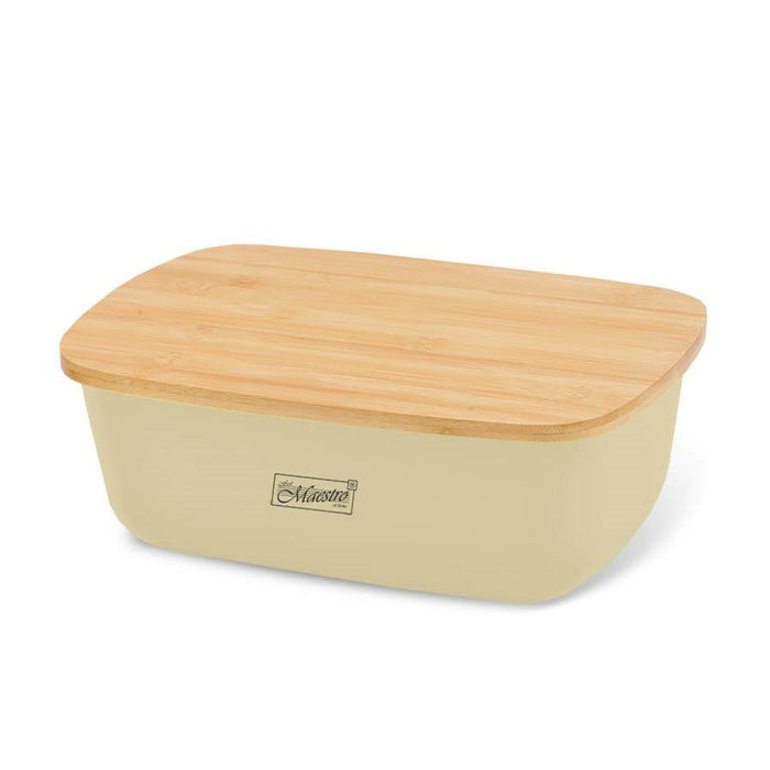Broodmand Feel Maestro MR-1776-IVORY Ivoor Hout Plastic 1 Onderdelen 34,5 x 13 x 23,5 cm
