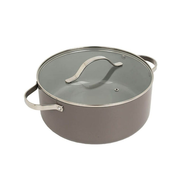 Casserolepan met deksel Feel Maestro MR-4009-18 Grijs Metaal Aluminium 18 cm 1,9 L